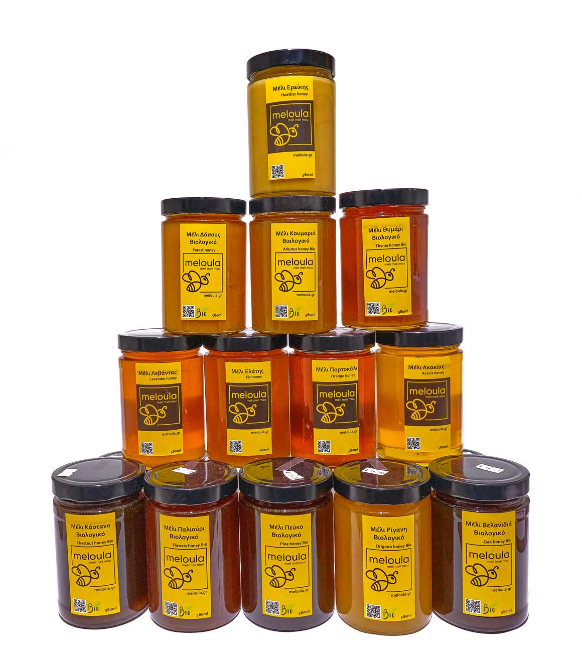 μέλι ακατέργαστο μέλι βασιλικός πολτός γύρη πρόπολη λιανικό και χονδρικό εμπόριο μελιού Meloula στην Κέρκυρα 14